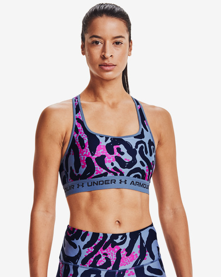 Under Armour Crossback Mid Print Bra