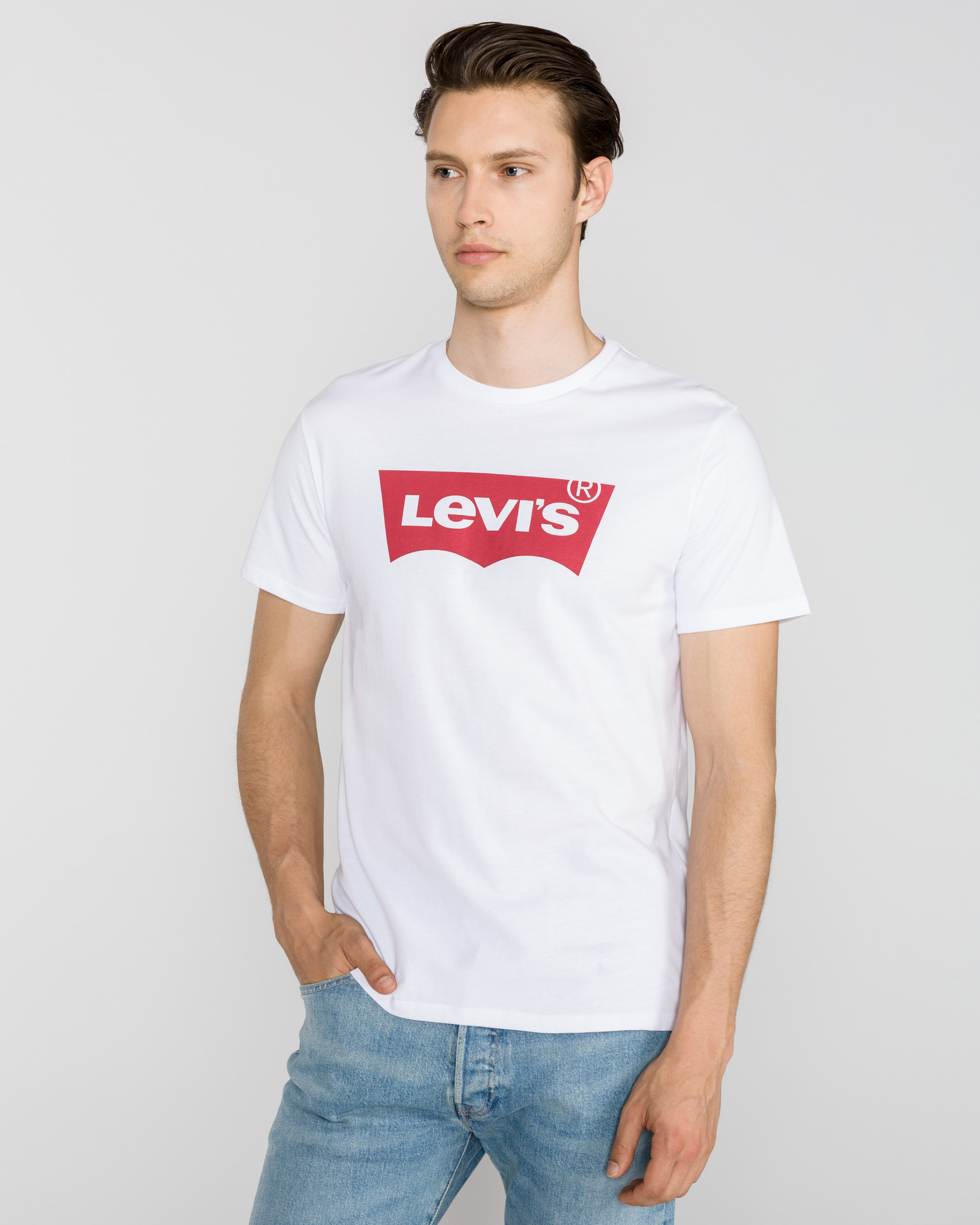 Levi's® - Set-in Neck T-shirt Bibloo.com